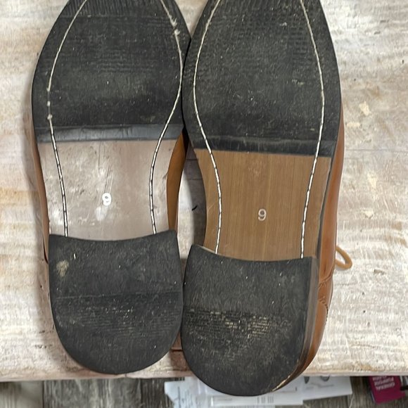 David Stone Shoes Mens Size 9 Brown Lace Up Tie Dress‎ Square - Picture 9 of 9